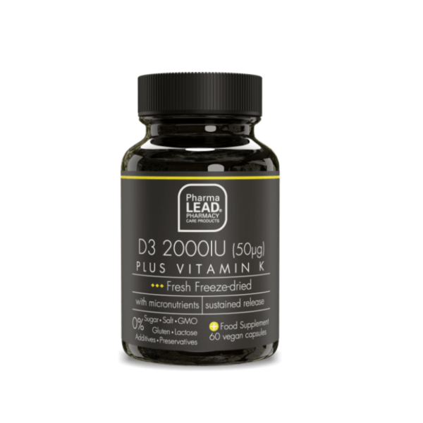D3 2000IU (50μg) + Vitamiin K